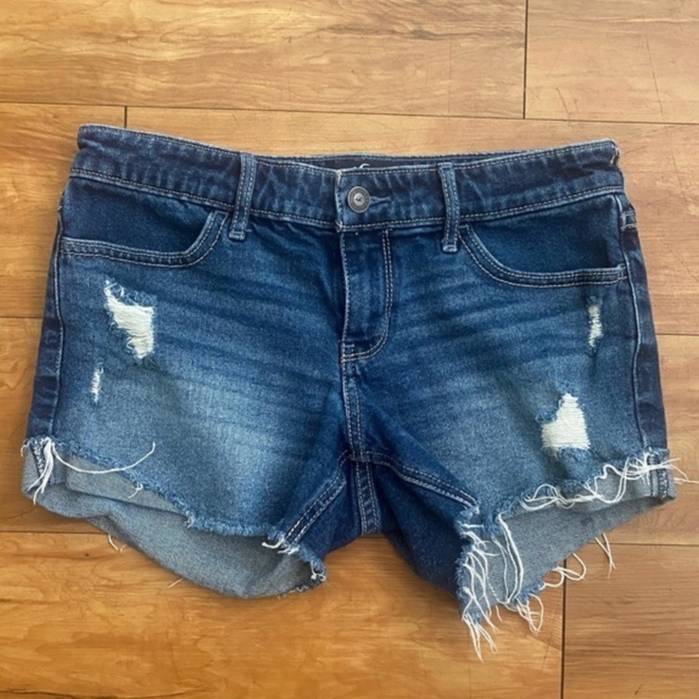 Hollister Low-Rise Midi Short Vintage Stretch sz 27